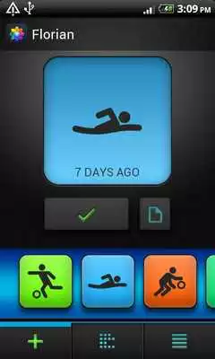 Play Florian - sport activity diary Play Florian - sport activity diary