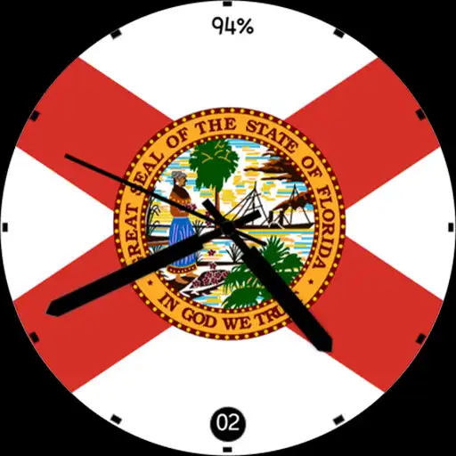 Play Florida Flag Watchface as an online game Florida Flag Watchface with UptoPlay