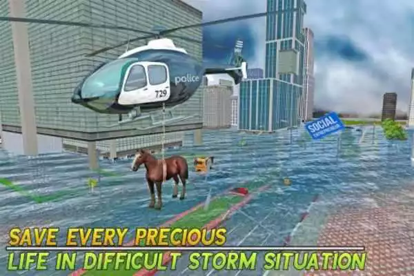 Play Florida Hurricane Helicopter Rescue