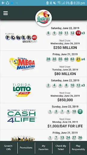 Play Florida Lottery Mobile Application  and enjoy Florida Lottery Mobile Application with UptoPlay