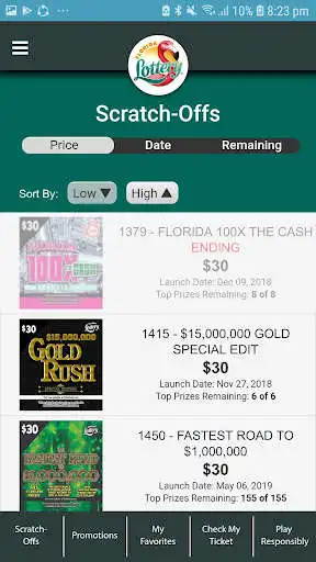 Play Florida Lottery Mobile Application as an online game Florida Lottery Mobile Application with UptoPlay