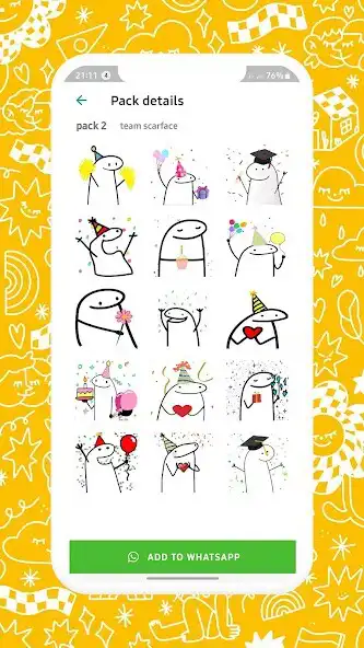 Play Flork Memes Stickers :WA  and enjoy Flork Memes Stickers :WA with UptoPlay