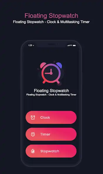 Play Floting Clock -Stopwatch Timer as an online game Floting Clock -Stopwatch Timer with UptoPlay