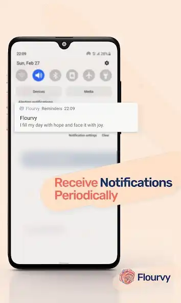 Play Flourvy: Positive Affirmations as an online game Flourvy: Positive Affirmations with UptoPlay