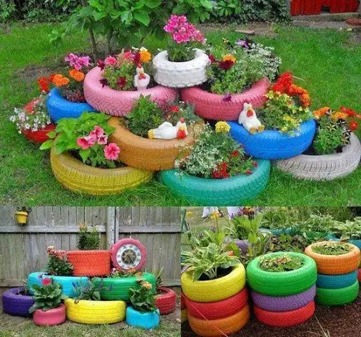 Play Flower Bed Design as an online game Flower Bed Design with UptoPlay
