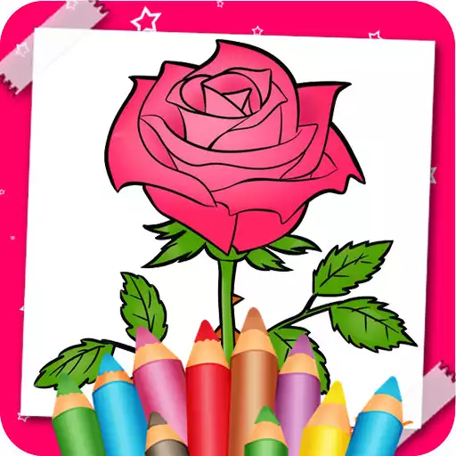 Free play online flower coloring book  APK