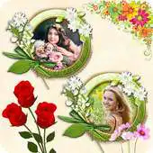 Free play online Flower Couple Photo Frames APK