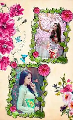 Play Flower Couple Photo Frames Play Flower Couple Photo Frames