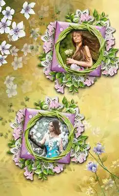 Play Flower Couple Photo Frames Play Flower Couple Photo Frames