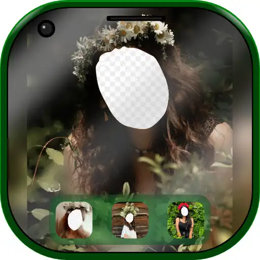 Play Flower Crown Girl photo frame APK