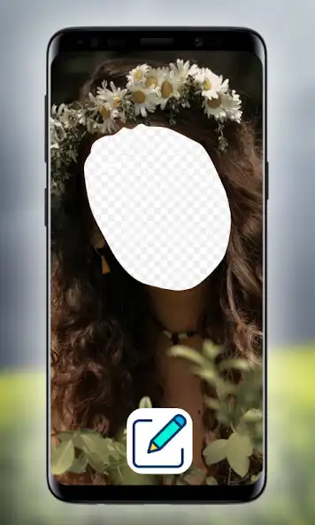Play Flower Crown Girl photo frame as an online game Flower Crown Girl photo frame with UptoPlay