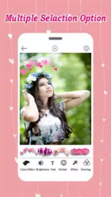 Play Flower Crown Photo Editor Heart Effect Filter