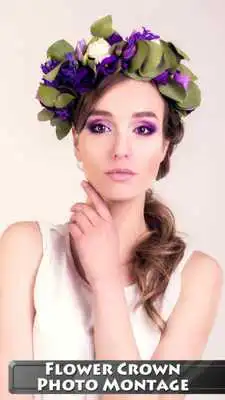 Play Flower Crown Photo Montage