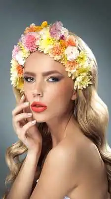 Play Flower Crown Photo Montage