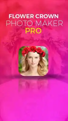 Play Flower Crown Photo Sticker Pro