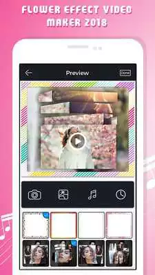 Play Flower Effect Video Maker 2018