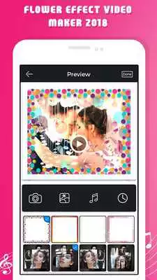 Play Flower Effect Video Maker 2018
