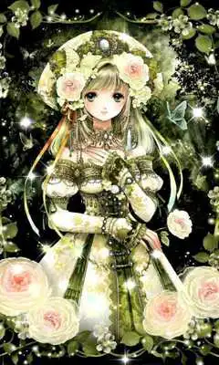 Play flower girl2 live wallpaper