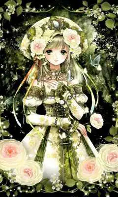 Play flower girl2 live wallpaper