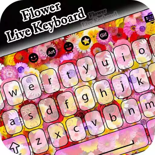 Play Flower Live Keyboard APK
