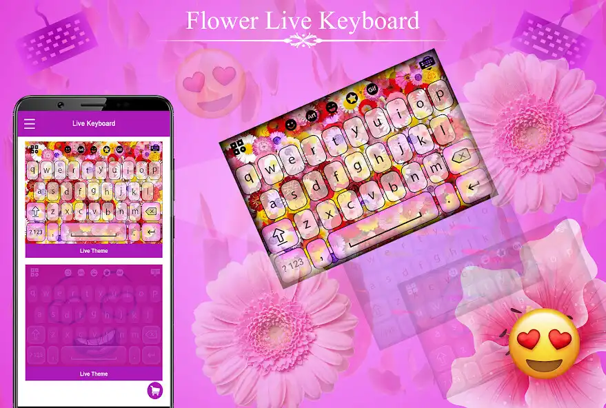 Play Flower Live Keyboard as an online game Flower Live Keyboard with UptoPlay