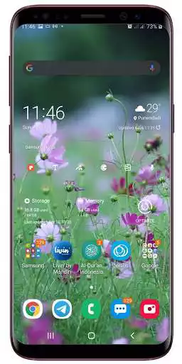 Play Flower Live Wallpaper