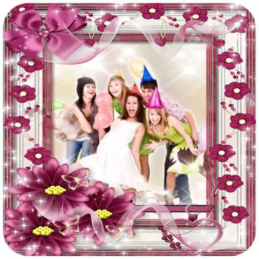 Free play online Flower Love Photo Frames APK