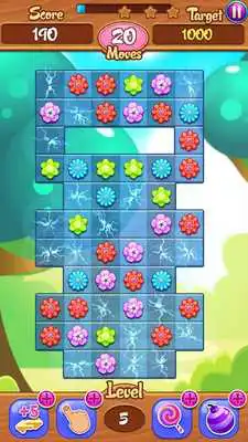 Play Flower Match 3 Garden Puzzle