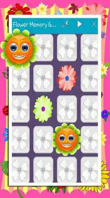 Play Flower memory games