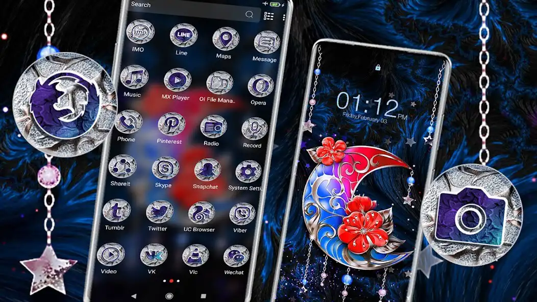 Play Flower Moon Theme as an online game Flower Moon Theme with UptoPlay
