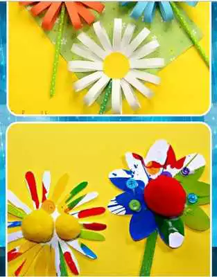 Play Flower Paper Craft Play Flower Paper Craft
