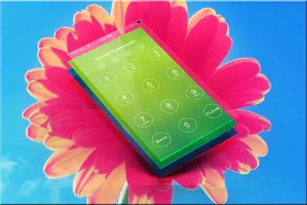 Play Flower Passcode Lock