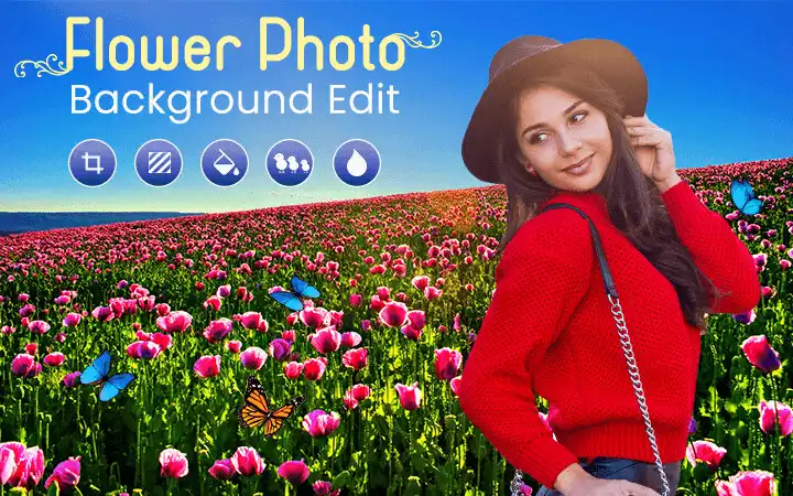 Play Flower Photo Background Editor  and enjoy Flower Photo Background Editor with UptoPlay