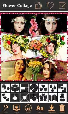 Play Flower Photo Collage Maker
