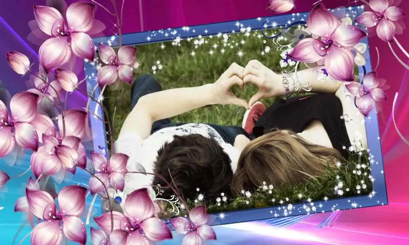 Play Flower Photo Frame Beauty