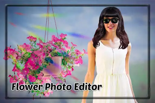 Play Flower Photo Frame : Cut Paste Editor  and enjoy Flower Photo Frame : Cut Paste Editor with UptoPlay