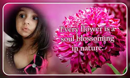 Play Flower Photo Frames & Text, Stickers as an online game Flower Photo Frames & Text, Stickers with UptoPlay