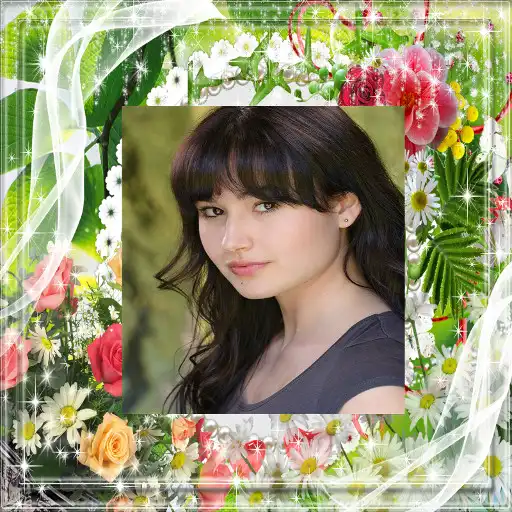 Play Flower pictures frame APK