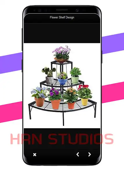 Play Flower Pot Rack Design as an online game Flower Pot Rack Design with UptoPlay