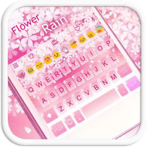 Run free android online Flower Rain Emoji Keyboard APK Run free android online Flower Rain Emoji Keyboard APK