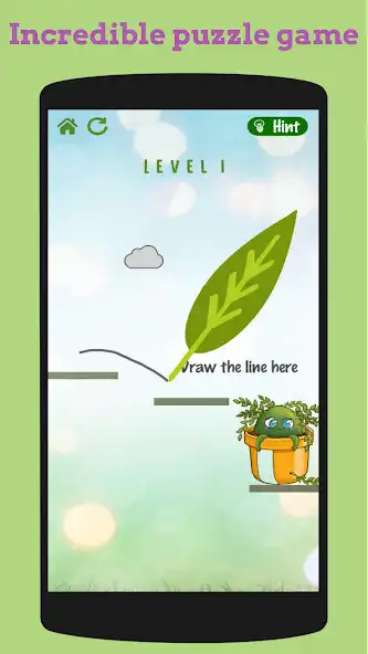 Play Flower Rescue: Great physics-based puzzle game as an online game Flower Rescue: Great physics-based puzzle game with UptoPlay