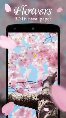 Play Flowers 3D Live Wallpaper