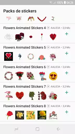 Play Flowers Animated Stickers WAStickerApps  and enjoy Flowers Animated Stickers WAStickerApps with UptoPlay