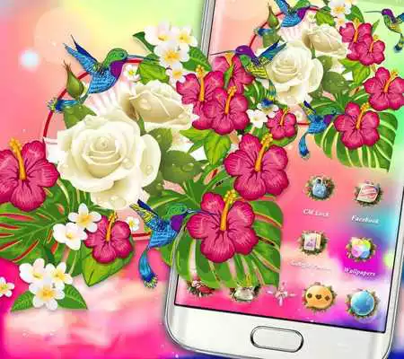 Play Flowers Birds Colorful Dream Theme Play Flowers Birds Colorful Dream Theme