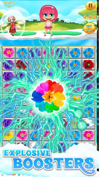 Play flowers blast super - flower games  and enjoy flowers blast super - flower games with UptoPlay