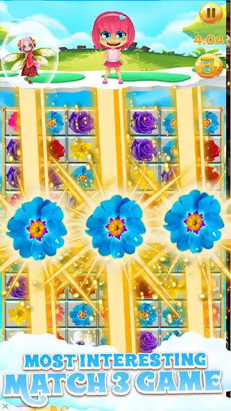 Play flowers blast super - flower games as an online game flowers blast super - flower games with UptoPlay