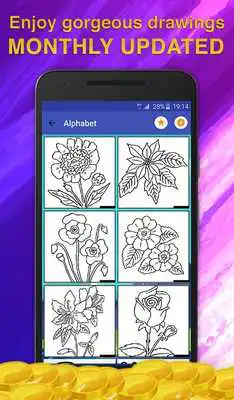 Play flowers coloring for adults as an online game online flowers coloring for adults with UptoPlay Play flowers coloring for adults as an online game flowers coloring for adults with UptoPlay