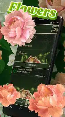 Play Flowers Dialer Theme