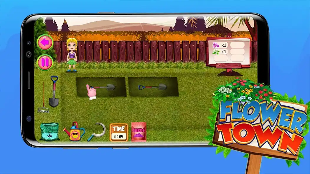 Play Flower Shop -Garden Decoration as an online game Flower Shop -Garden Decoration with UptoPlay