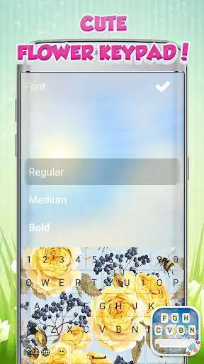 Play Flowers Keyboard Skins  and enjoy Flowers Keyboard Skins with UptoPlay